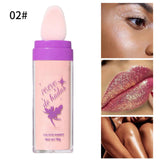 Maxbell Highlighter Powder Stick Eyes Glitter Brightener Stick for Night Parties Medium skin tone