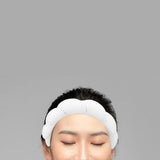 Maxbell Sponge Headband Nonslip Lovely Gifts for Skincare Cosmetic Removal Shower White