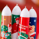 Maxbell 10 Colors Ballpoint Pen Retractable Ballpoint Pen 10 in 1 for Gift Children Elk