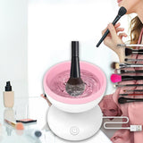 Maxbell Electric Makeup Brush Cleaner Machine Handheld for Eye Shadow Brush Friends