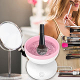 Maxbell Electric Makeup Brush Cleaner Machine Handheld for Eye Shadow Brush Friends