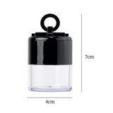 Maxbell Loose Powder Container Reusable Container Makeup Jar for Cosmetic Travel