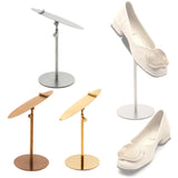 Maxbell Shoe Display Stand Rack High Heel Shoe Riser Polished Surfaces Accessory Style A