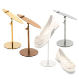 Maxbell Shoe Display Stand Rack High Heel Shoe Riser Polished Surfaces Accessory Style A