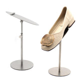 Maxbell Shoe Display Stand Rack High Heel Shoe Riser Polished Surfaces Accessory Style A