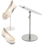 Maxbell Shoe Display Stand Rack High Heel Shoe Riser Polished Surfaces Accessory Style A