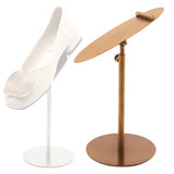 Maxbell Shoe Display Stand Rack High Heel Shoe Riser Polished Surfaces Accessory Style B