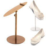 Maxbell Shoe Display Stand Rack High Heel Shoe Riser Polished Surfaces Accessory Style B