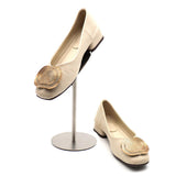 Maxbell Shoe Display Stand Rack High Heel Shoe Riser Polished Surfaces Accessory Style C
