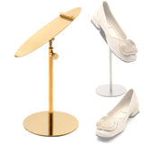 Maxbell Shoe Display Stand Rack High Heel Shoe Riser Polished Surfaces Accessory Style C