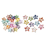 Maxbell Snap Hair Clips Metal Gift Multicolor Headwear Women for Party 10 Pieces