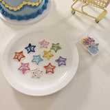 Maxbell Snap Hair Clips Metal Gift Multicolor Headwear Women for Party 10 Pieces