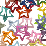 Maxbell Snap Hair Clips Metal Gift Multicolor Headwear Women for Party 25 Pieces