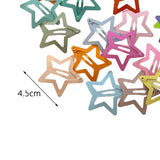 Maxbell Snap Hair Clips Metal Gift Multicolor Headwear Women for Party 25 Pieces
