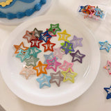 Maxbell Snap Hair Clips Metal Gift Multicolor Headwear Women for Party 25 Pieces