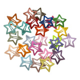 Maxbell Snap Hair Clips Metal Gift Multicolor Headwear Women for Party 25 Pieces