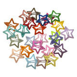 Maxbell Snap Hair Clips Metal Gift Multicolor Headwear Women for Party 25 Pieces