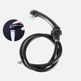 Maxbell Shampoo Bowl Faucet Sprayer with Hose Handheld for Hair Salon Babershop Black