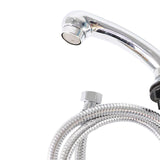 Maxbell Shampoo Bowl Faucet Sprayer with Hose Handheld for Hair Salon Babershop Argent