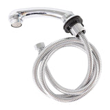 Maxbell Shampoo Bowl Faucet Sprayer with Hose Handheld for Hair Salon Babershop Argent