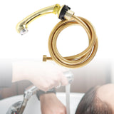 Maxbell Shampoo Bowl Faucet Sprayer with Hose Handheld for Hair Salon Babershop Aureate