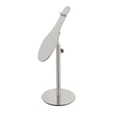 Maxbell Shoe Display Stand Rack Shelf for High Heels Countertop Clothing Store Brushed Argent