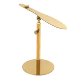 Maxbell Shoe Display Stand Rack Shelf for High Heels Countertop Clothing Store Glossy Aureate