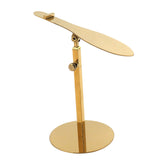 Maxbell Shoe Display Stand Rack Shelf for High Heels Countertop Clothing Store Glossy Aureate
