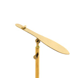 Maxbell Shoe Display Stand Rack Shelf for High Heels Countertop Clothing Store Brushed Aureate