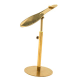 Maxbell Shoe Display Stand Rack Shelf for High Heels Countertop Clothing Store Brushed Aureate