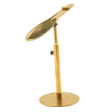 Maxbell Shoe Display Stand Rack Shelf for High Heels Countertop Clothing Store Brushed Aureate