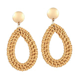Maxbell 1Pair Dangling Ear Stud Elegant Geometric Lightweight for Daily Wear Party A