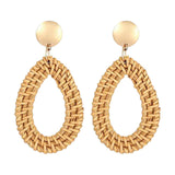 Maxbell 1Pair Dangling Ear Stud Elegant Geometric Lightweight for Daily Wear Party A