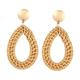 Maxbell 1Pair Dangling Ear Stud Elegant Geometric Lightweight for Daily Wear Party A