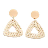 Maxbell 1Pair Dangling Ear Stud Elegant Geometric Lightweight for Daily Wear Party B