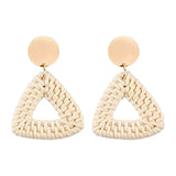 Maxbell 1Pair Dangling Ear Stud Elegant Geometric Lightweight for Daily Wear Party B
