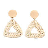 Maxbell 1Pair Dangling Ear Stud Elegant Geometric Lightweight for Daily Wear Party B