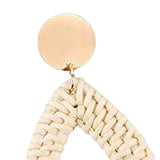 Maxbell 1Pair Dangling Ear Stud Elegant Geometric Lightweight for Daily Wear Party B