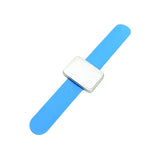 Maxbell Silicone Wrist Strap Bracelet Convenient Hair Clip Holder Professional Light blue