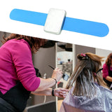 Maxbell Silicone Wrist Strap Bracelet Convenient Hair Clip Holder Professional Light blue