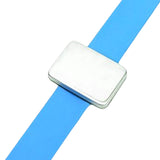 Maxbell Silicone Wrist Strap Bracelet Convenient Hair Clip Holder Professional Light blue