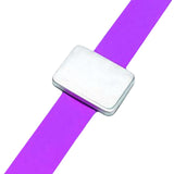 Maxbell Silicone Wrist Strap Bracelet Convenient Hair Clip Holder Professional Purple