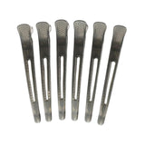 Maxbell 6Pcs Traceless Sectioning Hair Clips for Hairdressers Skincare Cutting