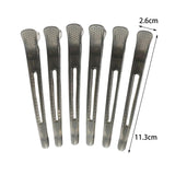Maxbell 6Pcs Traceless Sectioning Hair Clips for Hairdressers Skincare Cutting