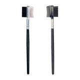 Maxbell Eyelash Comb and Eyebrow Brush Makeup Tool Brow and Lash Brush for Women Clear