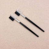 Maxbell Eyelash Comb and Eyebrow Brush Makeup Tool Brow and Lash Brush for Women Clear