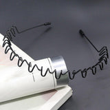 Maxbell fashionable hair Headband Mixed Styles Wave Hair Hoop Sports for Women Men 5pcs
