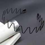 Maxbell fashionable hair Headband Mixed Styles Wave Hair Hoop Sports for Women Men 5pcs