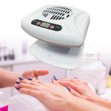 Maxbell Air Nail Dryer with Intelligent Sensor for Hands and Feet Use Manicure Tool White