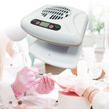 Maxbell Air Nail Dryer with Intelligent Sensor for Hands and Feet Use Manicure Tool White